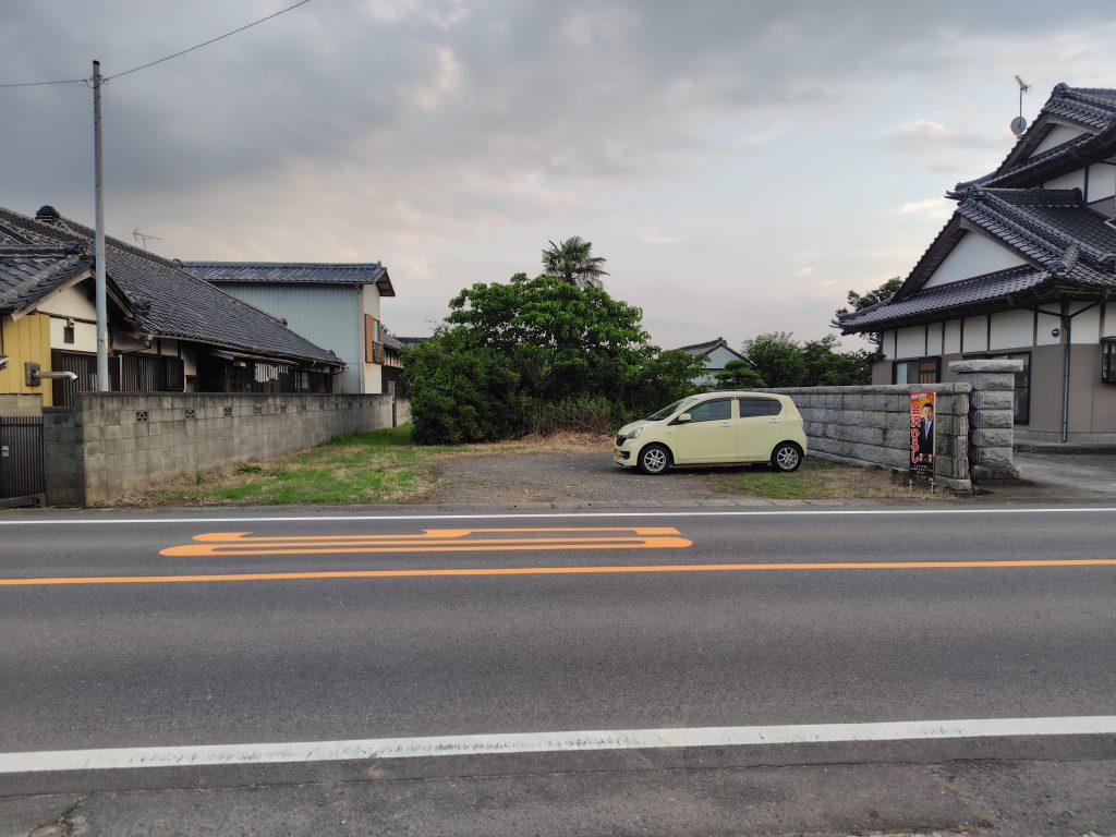 会沢ひろし後援会事務所,常陸太田市,第１駐車場外観,常陸太田市議会議員候補,博愛,郷想,立候補,必勝